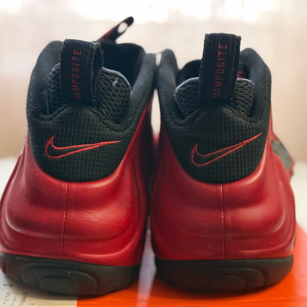 Nike Red and Black Slip-On Sneakers